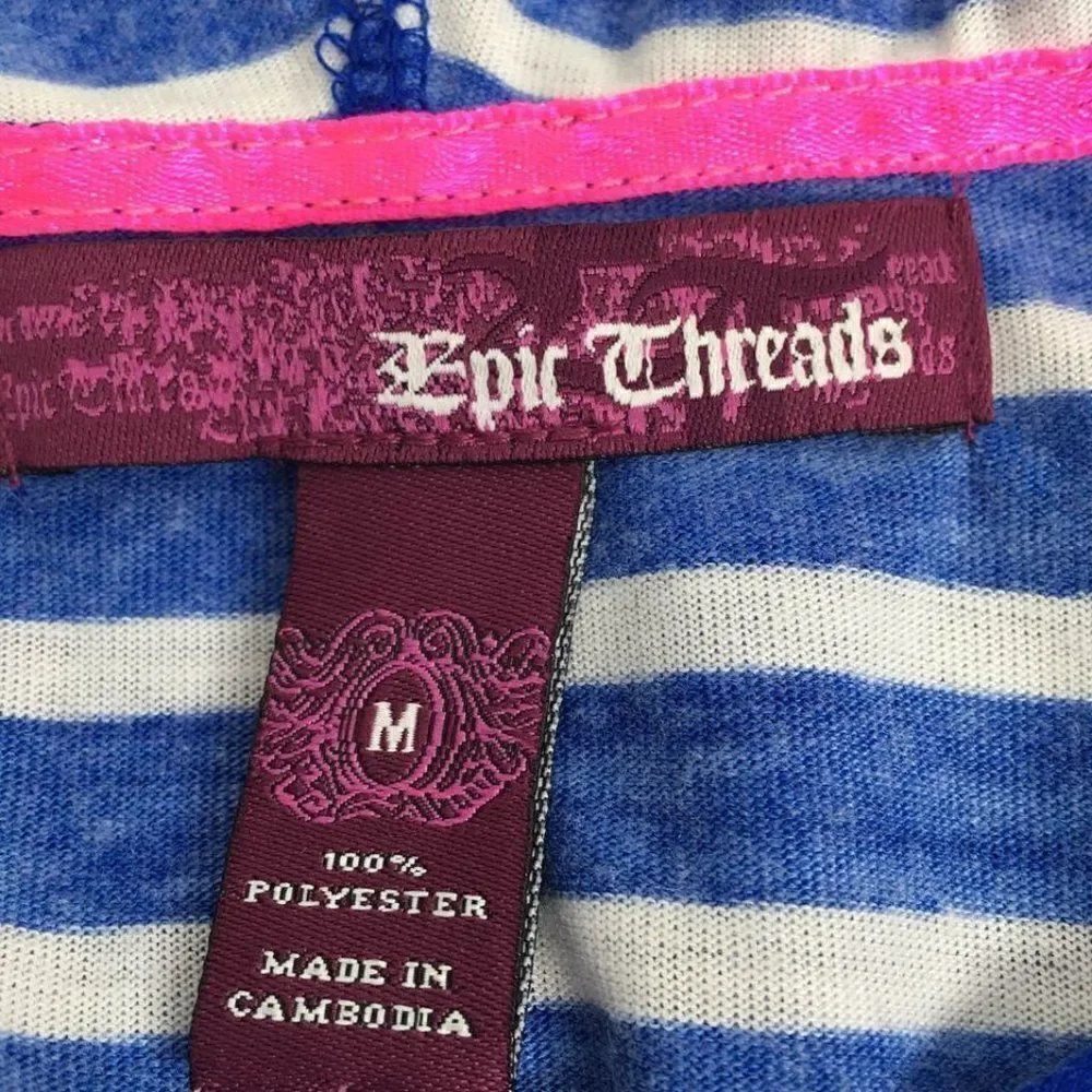 Epic treads shirt long sleeve size girls M